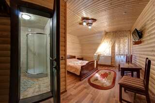 Отель Villa Vlad Буковель Стандартный двухместный номер с 1 кроватью или 2 отдельными кроватями-3